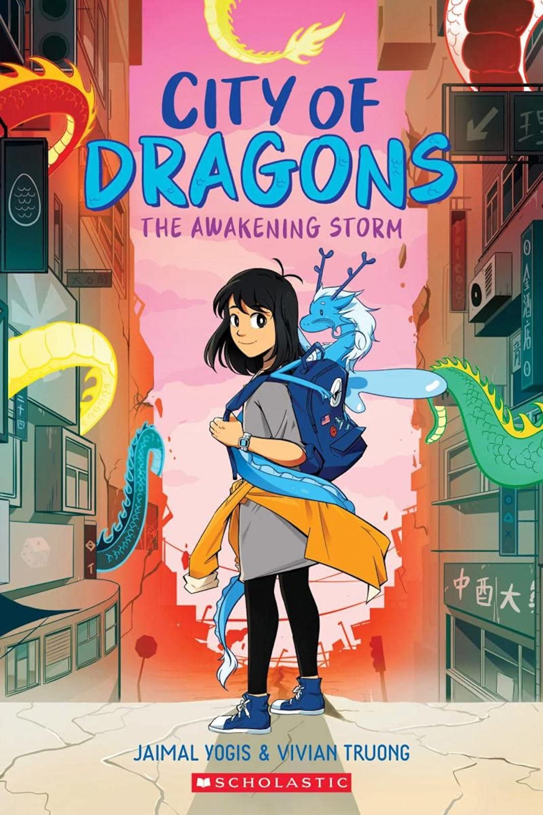 The Awakening Storm: A Graphic Novel (City of Dragons #1) - an exciting, fast-p