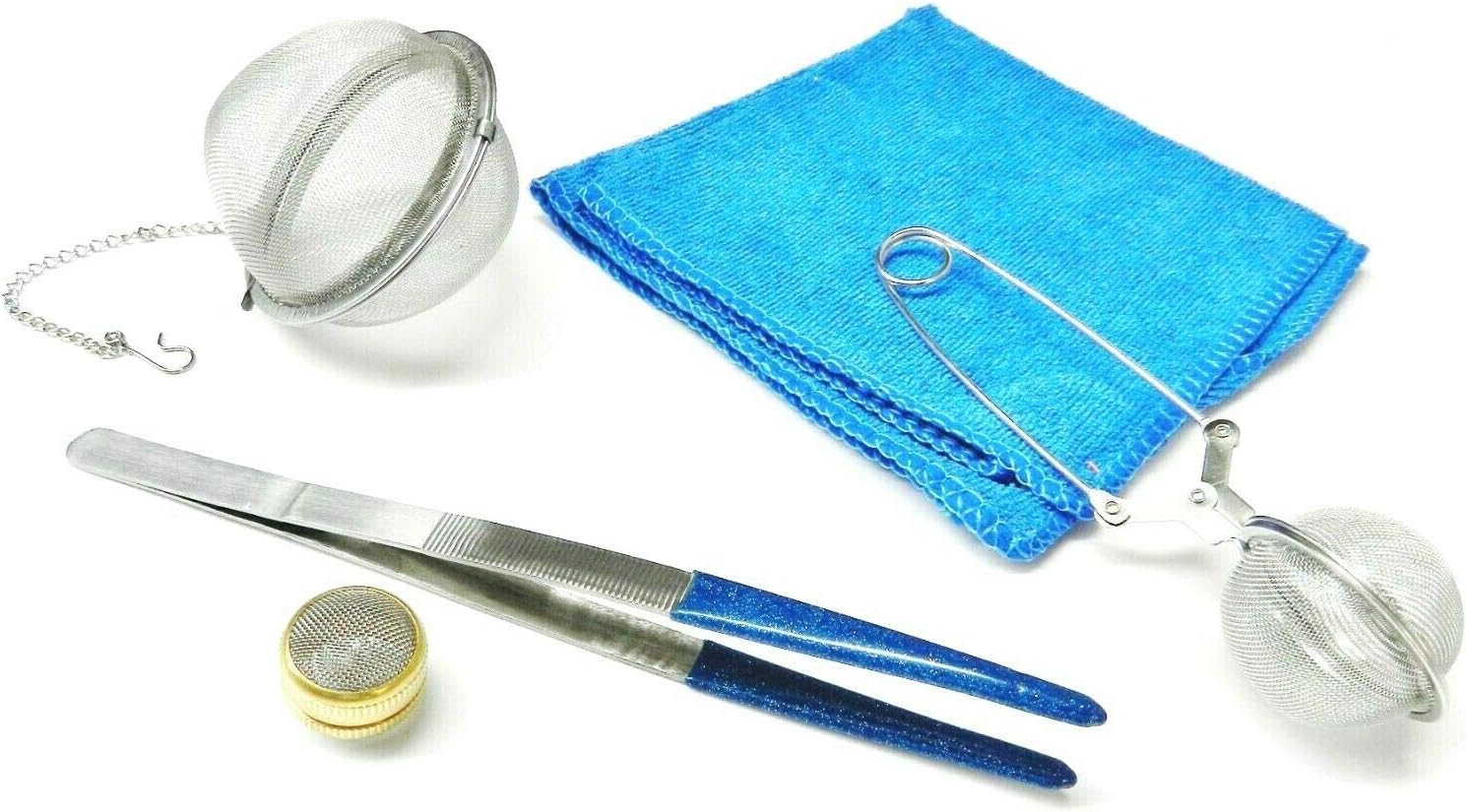 Jewelry Cleaning Tools Ultrasonic Steam Cleaning Accessories PVC Tweezer Stainless