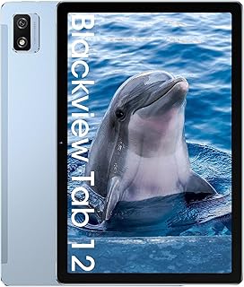 Blackview Tab 12 Tablet de 10 polegadas, 4 GB de RAM + 64 GB de ROM (TF 1 TB) Octa-Core, 4G LTE + 5G WiFi, Tablet Android 11, 1920x1200 FHD+, Câmera de 13 MP + 5 MP, Bateria de 6580 mAh, Dual SIM/GPS/Bluetooth/Face ID /OTG (azul)
