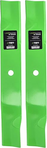8TEN LawnRazor - Juego de cuchillas de cortacésped para Cub Cadet de 42 pulgadas para cubiertas de corte 02005019 942-04415 01005338 742-04415 (alta