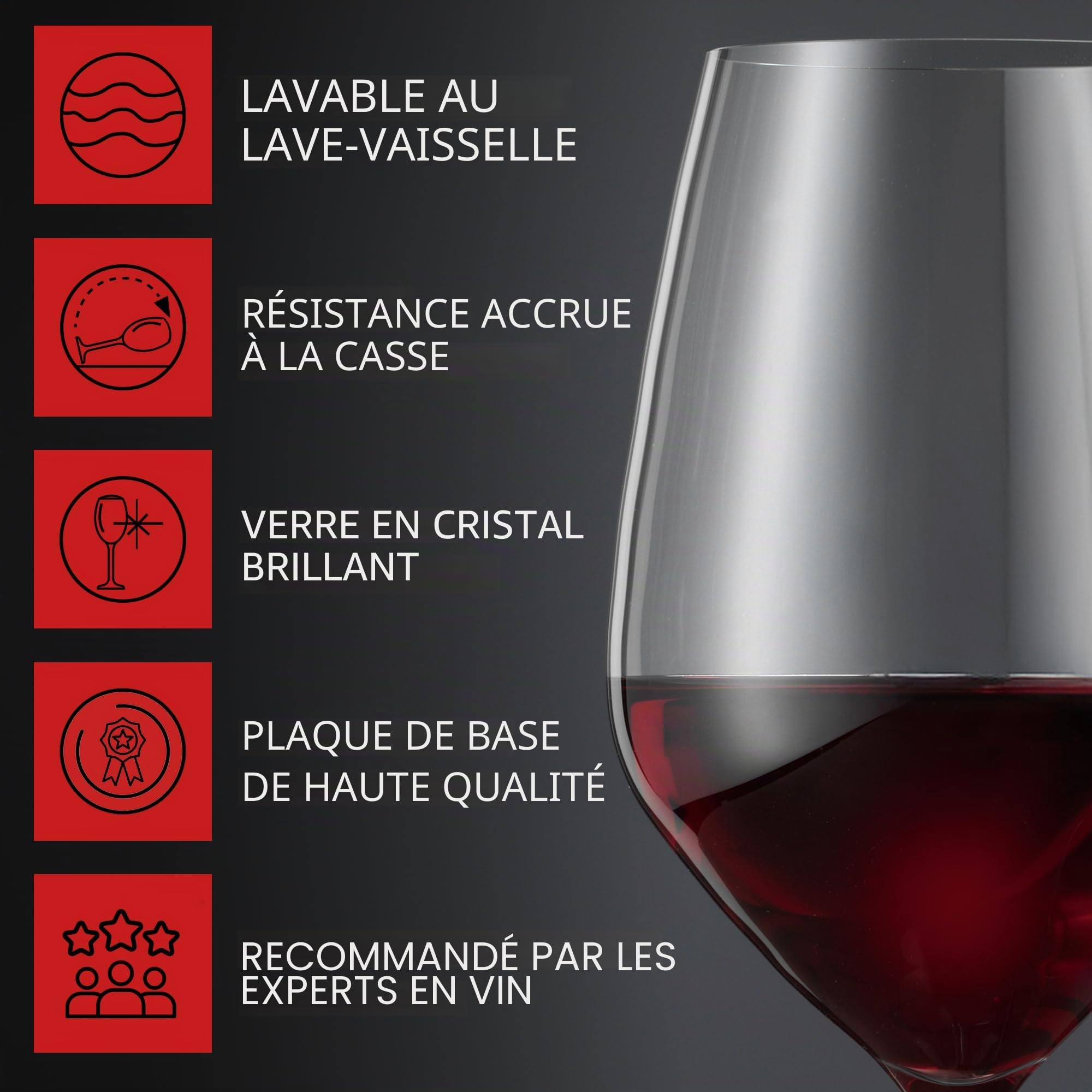Spiegelau & Nachtmann - Authentis - Verres à vin et Carafe à décanter, Weißweinglas, Lot de 4