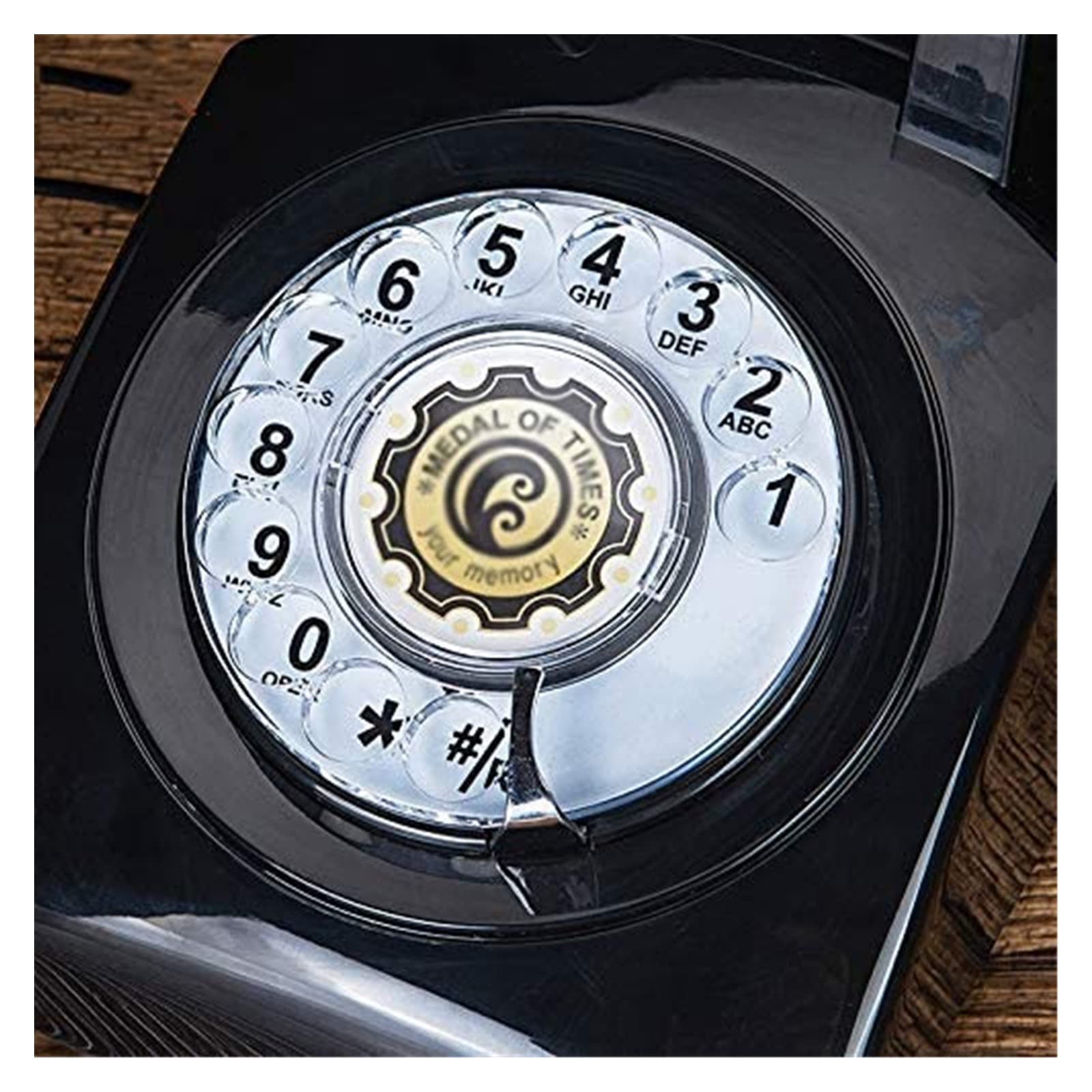 Amazon.co.jp: 固定電話 60 年代のレトロな電話機/ロータリー ダイヤル