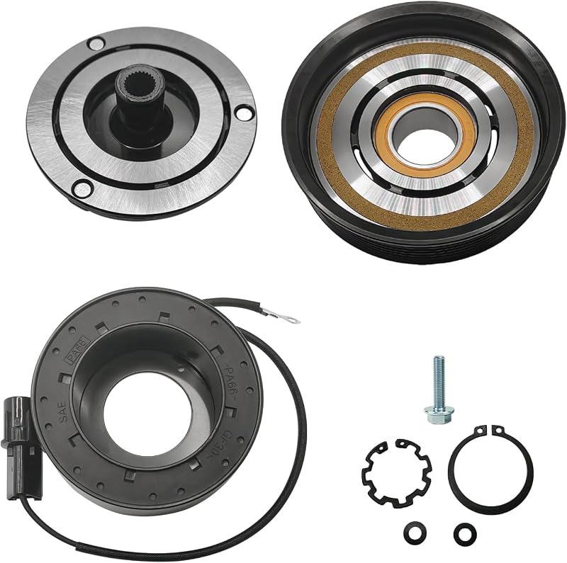 Kit de embreagem do compressor de ar-condicionado TINJO 97701-2E300 para Kia Sportage 2.7L 2005 a 2009