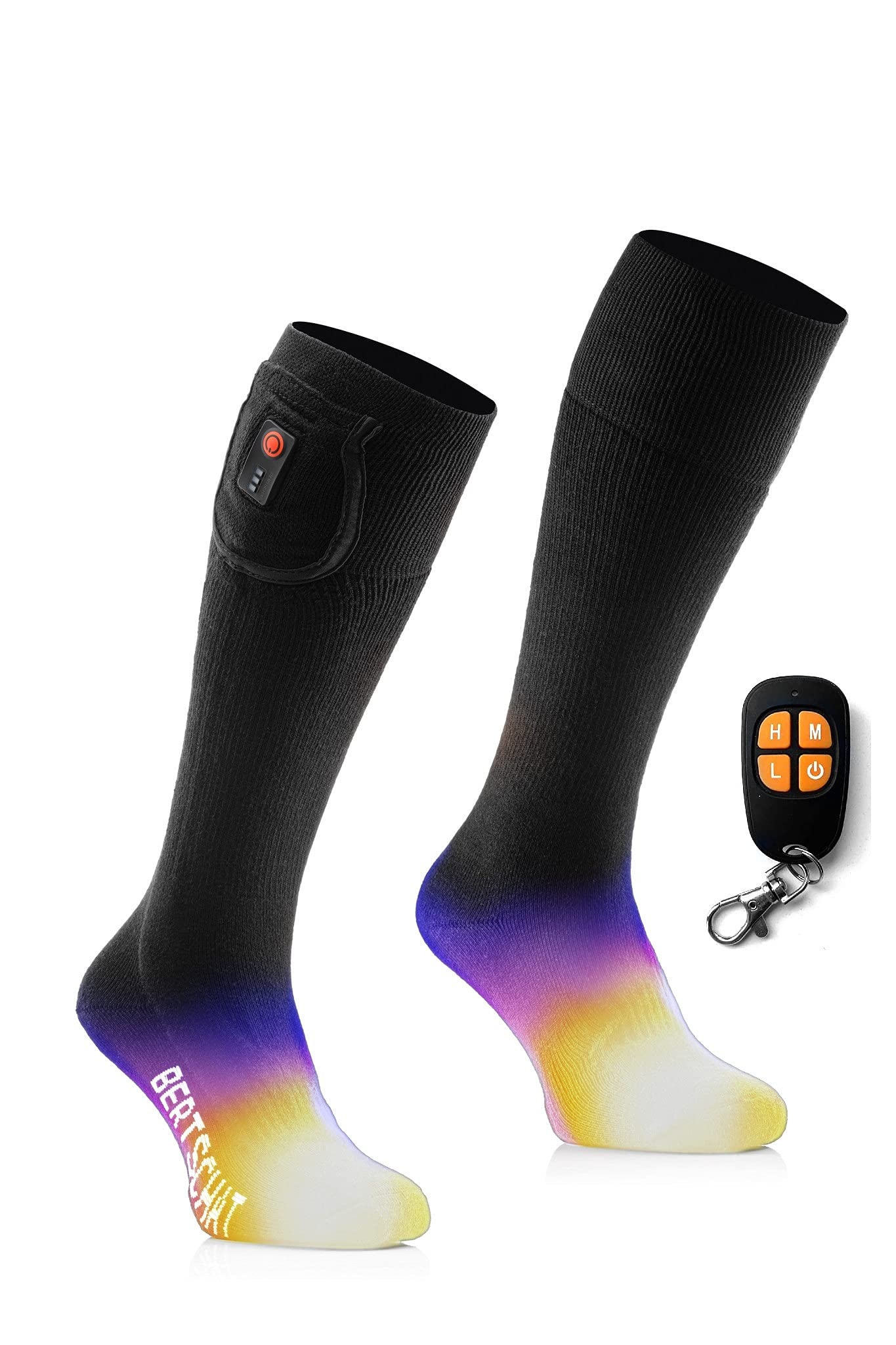 Calcetines térmicos BERTSCHAT® Pro - Modelo largo | USB