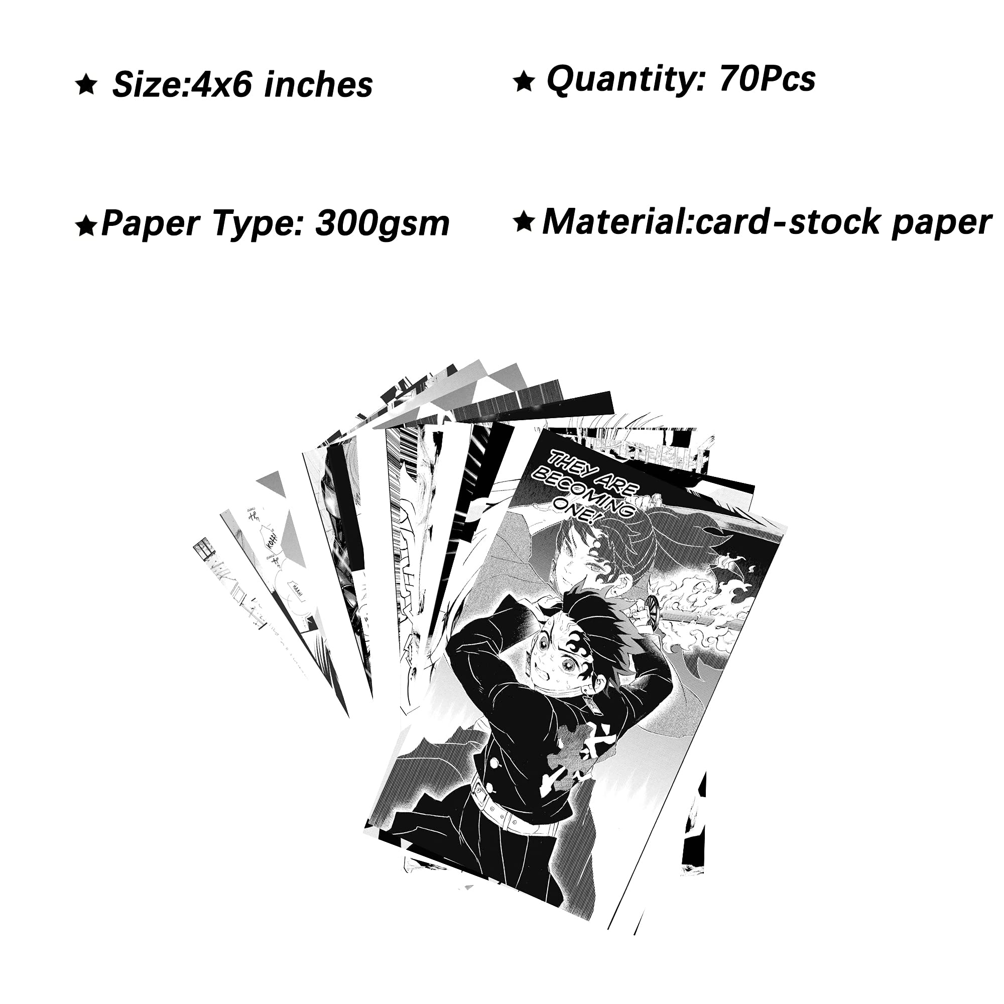 Adzt's 70Pcs Anime Room Decor Aesthetic Pictures Wall Collage Kit