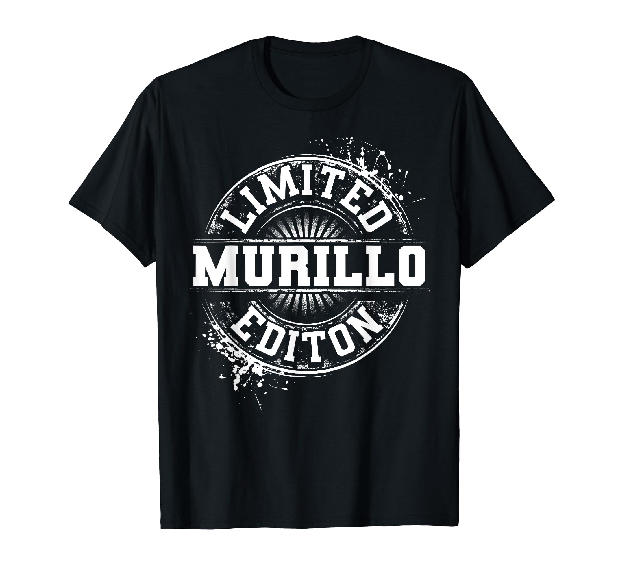 MURILLO Funny Surname Family Tree Birthday Reunion Gift Idea T-Shirt