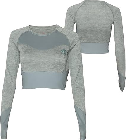 umbro Pro Training Cropped Jersey アンブロ Amazon.com: Umbro Womens Pro Training Cropped LS Top, Black