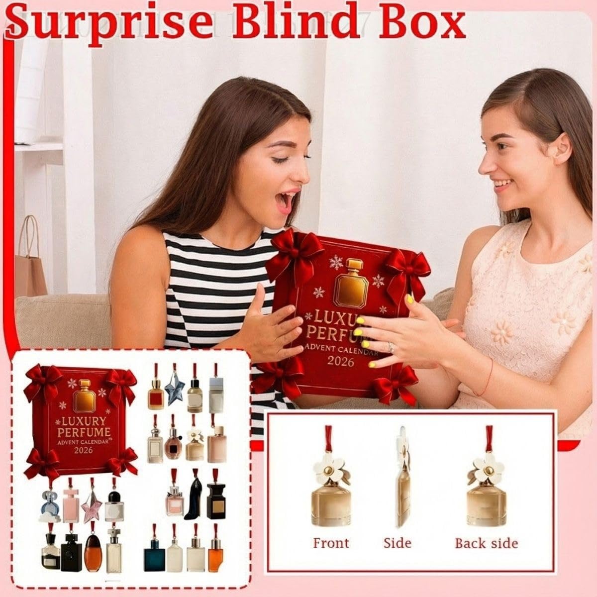 Luxury Perfume Advent Calendar 2026, 24 Days Perfume Display Gift