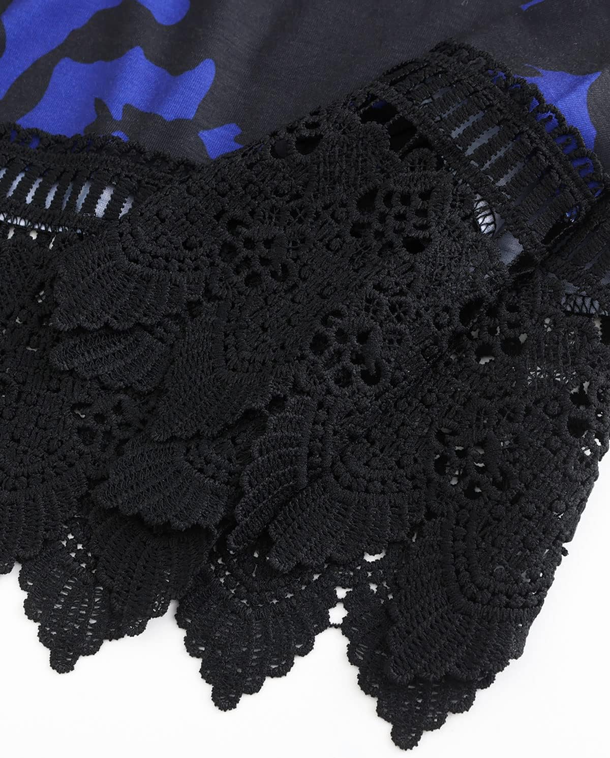 Plus Size Swing Lace Flowy Tank Top for Women - Image 2