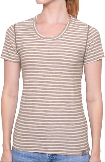 MERIWOOL Womens Merino Wool Short Sleeve T Shirt Lightweight Base Layer Tee