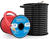 Vista 33 de NAOEVO Cable marino de calibre 4, 4 AWG de cobre estañado de PVC de grado marino, cable eléctrico IP68 resistente al agua y a la corrosión