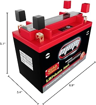 Amazon.com: MMG Powersport Sealed Lithium Ion Battery (YTX20HL-BS