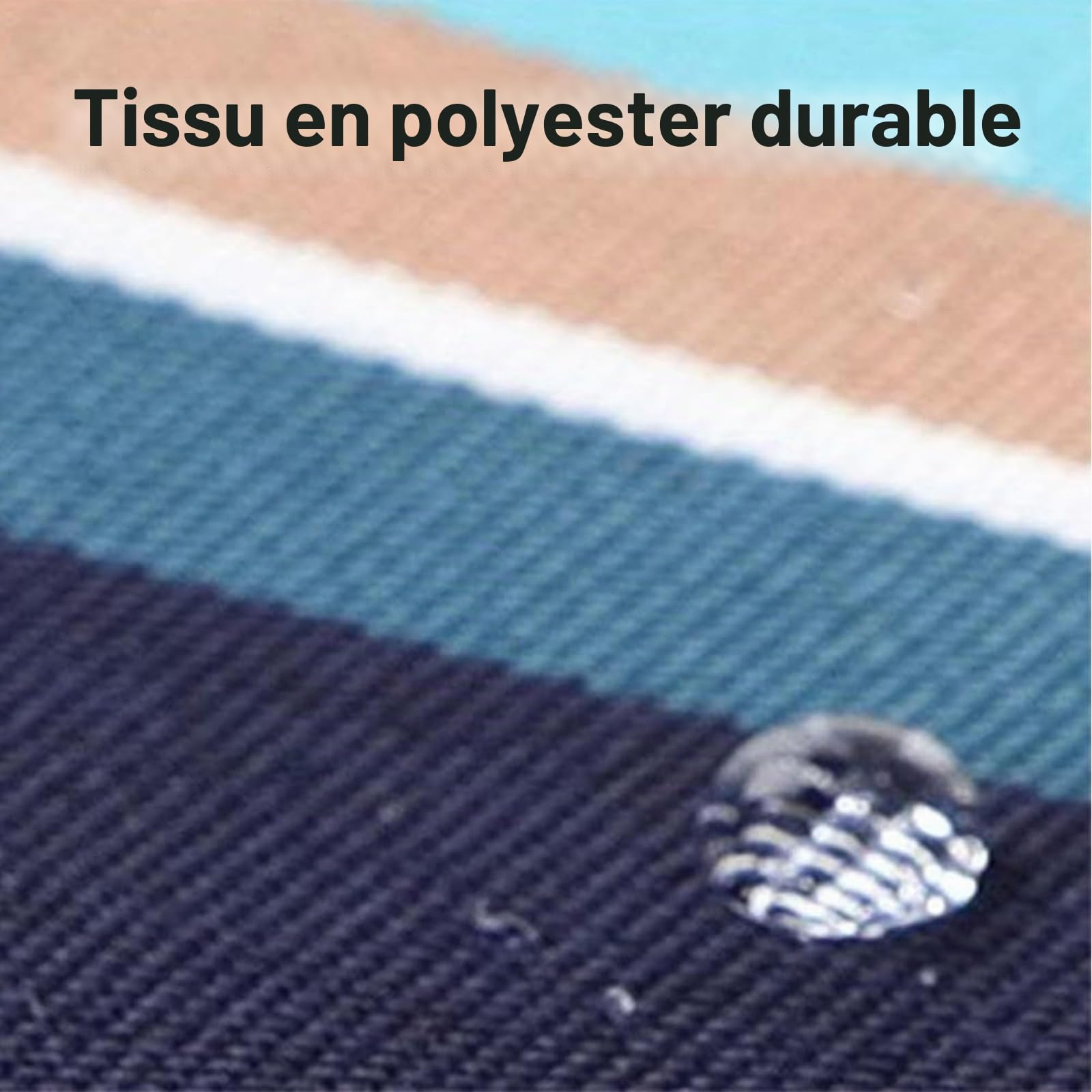 Toile De Remplacement pour Abri Pare-Soleil, Tissu De Remplacement for Auvent, Toile D'Auvent Tissu De Rechange pour Store Banne Extérieur Couverture D'auvent(Blue,3.5x3m/12x10ft)