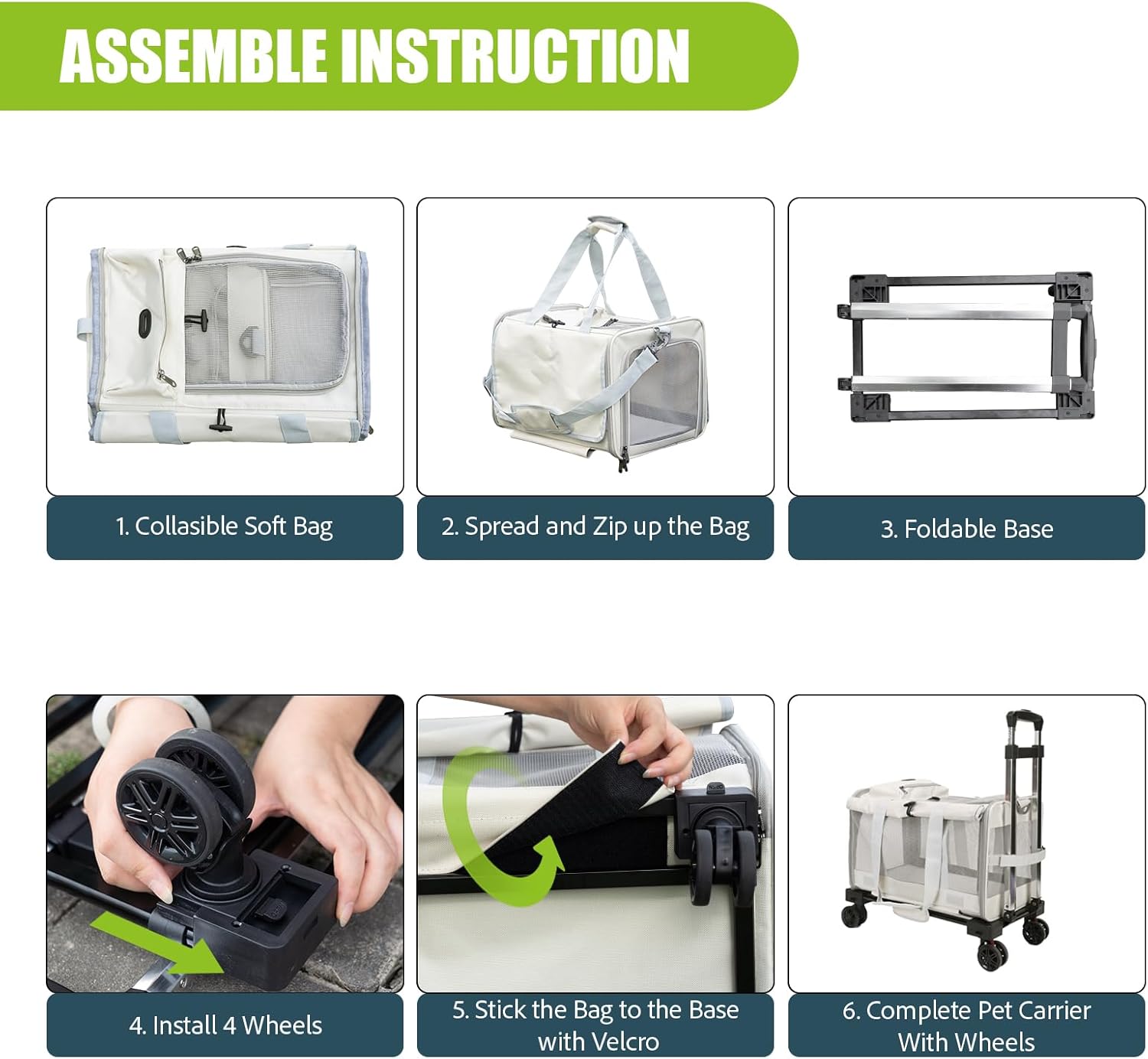 Travel in Style: The Ultimate Wheeled Pet Carrier Review