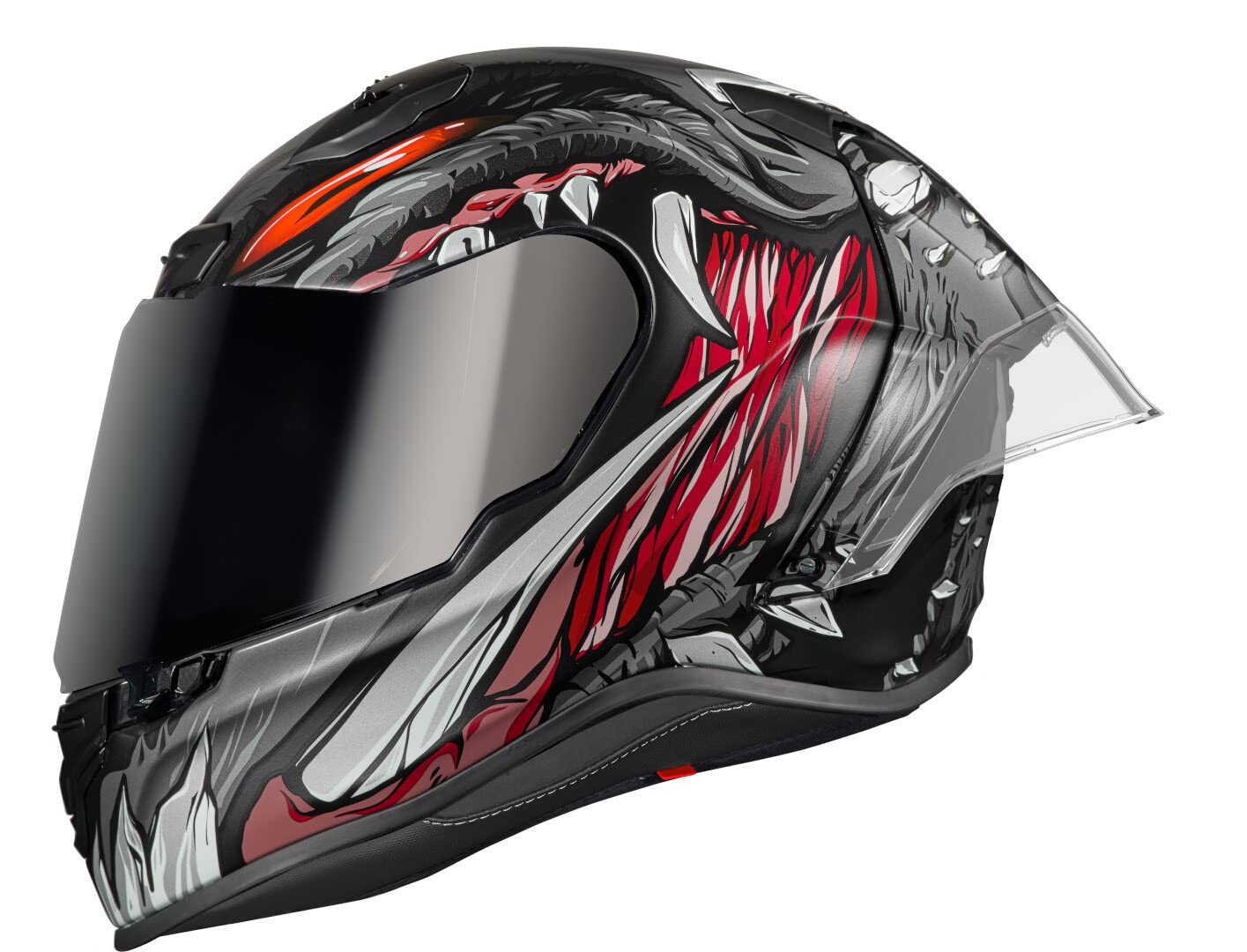 Amazon.com: Nexx X.R3R Zorga Motorcycle Helmet Black/Red LG