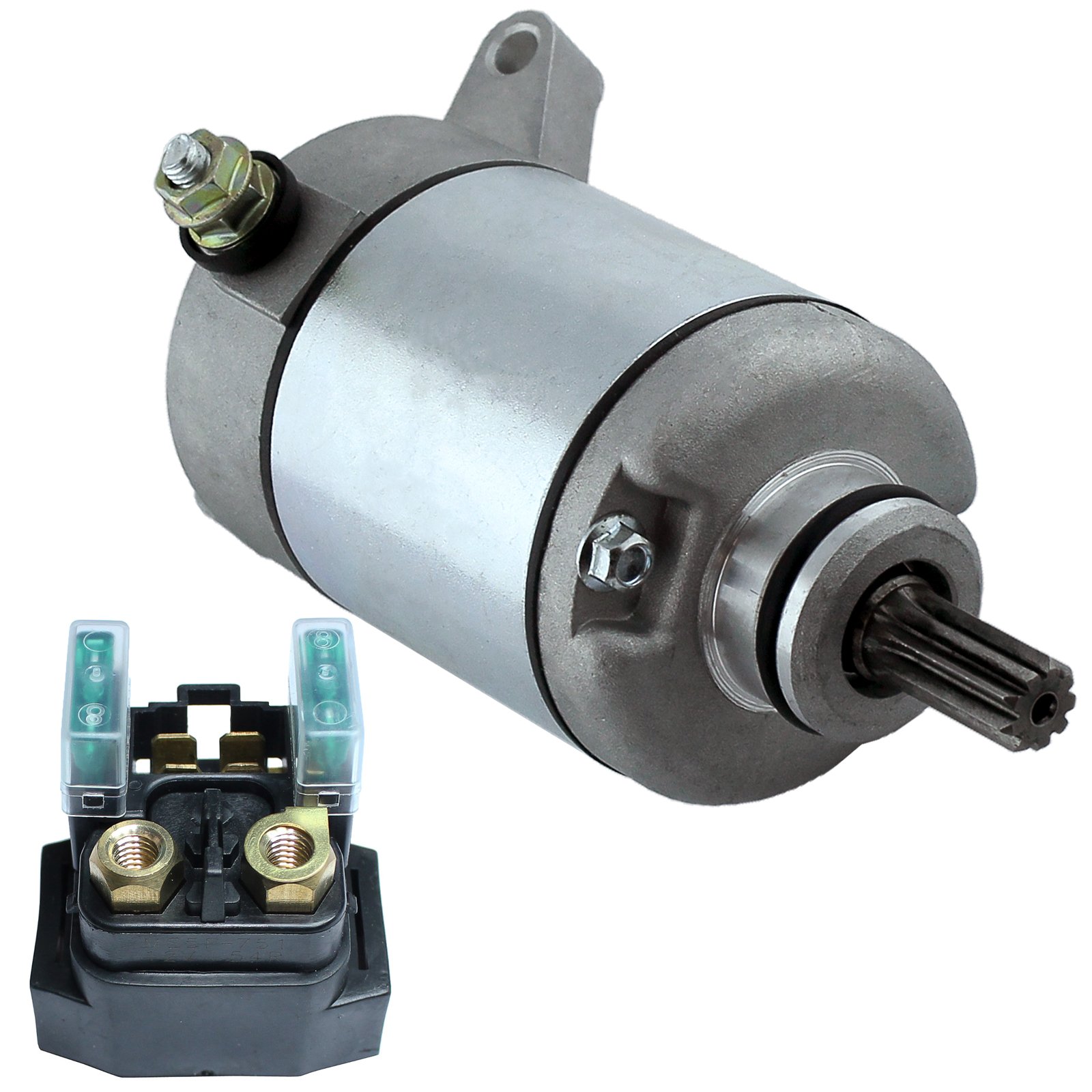 Amazon.com: Caltric Starter & Solenoid Compatible With Yamaha Yfz450 Yfz45 Yfz  450 2004 2005 2006-2008 : Automotive