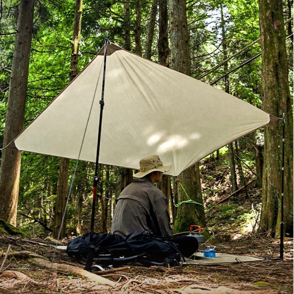 Honseadek Manta de picnic impermeable ultraligera para acampar