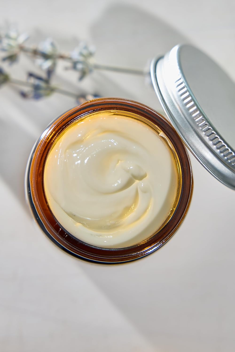 Organic Meadow Herbals Wild Yam Root Cream - USDA Certified Organic Balancing Cream for PMS & Menopause Relief - Estrogen & Progesterone-Free, Handmade, Woman-Owned & Operated Since 1994 (4 oz)