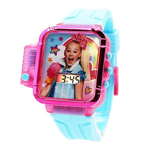 Accutime Kids Nickelodeon JoJo Siwa Pink & Blue Digital LCD