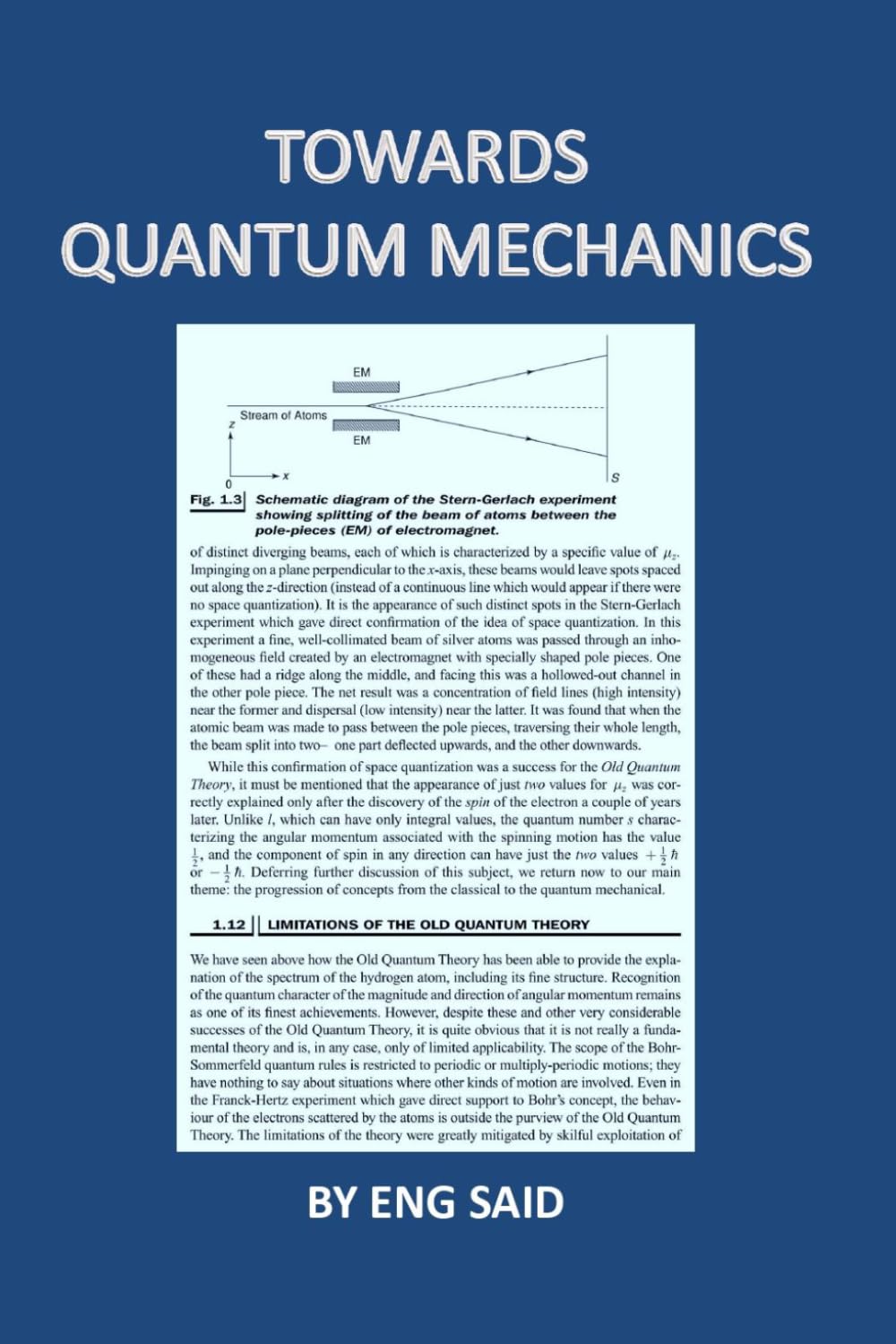 TOWARDS QUANTUM MECHANICS