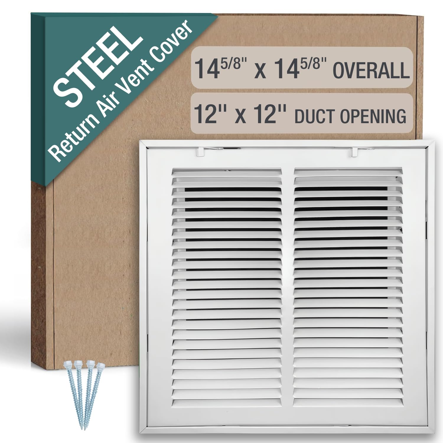 Grille de filtre à air 30,5x30,5 couvercle aération CVC plafond