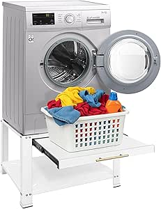 Royxen Washer and Dryer Pedestal with Drawer, 29