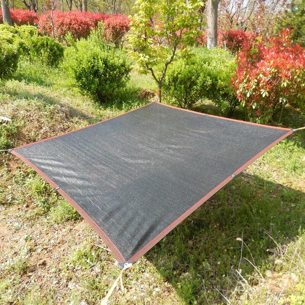 Premium UV Resistant Shade Cloth - Durable Mesh Tarp for Garden, Greenhouse, Gazebo, Backyard, Chicken Coop - Air Permeable Privacy Screen (2x2m)