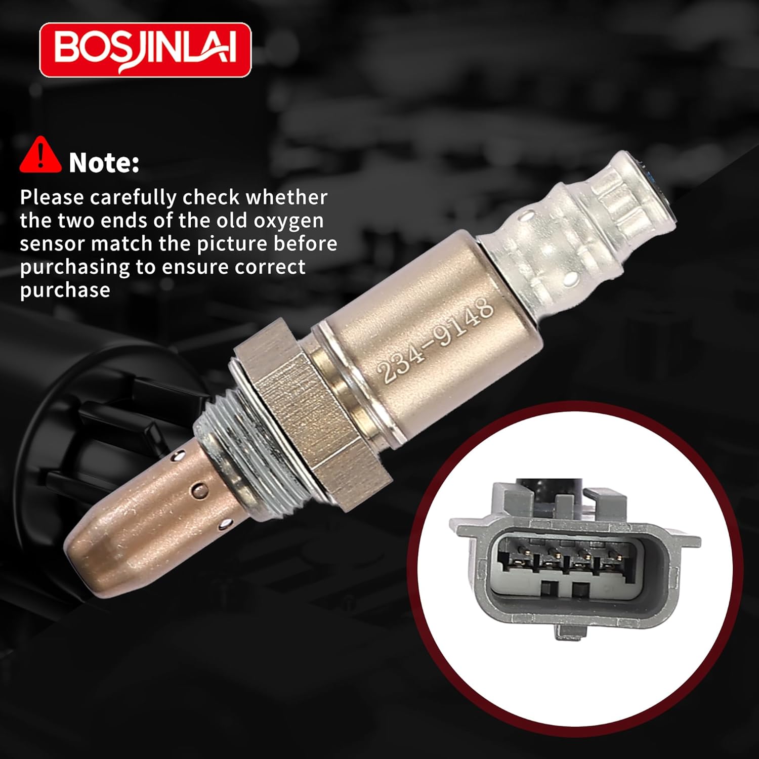 O2 Oxygen Sensor Upstream for Infiniti Q40 Q50 Q70 Q70L QX50 QX60 QX70 QX80 3.5 3.7 5.6L 2014-2020, for Nissan 370Z Maxima Armada NV2500 Qashqai Pathfinder Rogue 2015-2022 1Pc