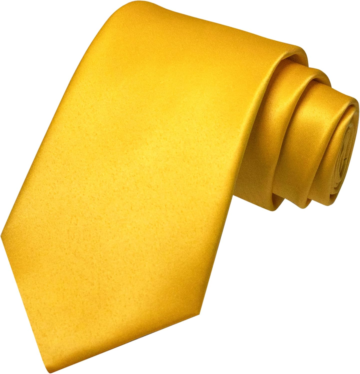 JEMYGINS Solid Color Tie Mens Necktie for Business and Wedding