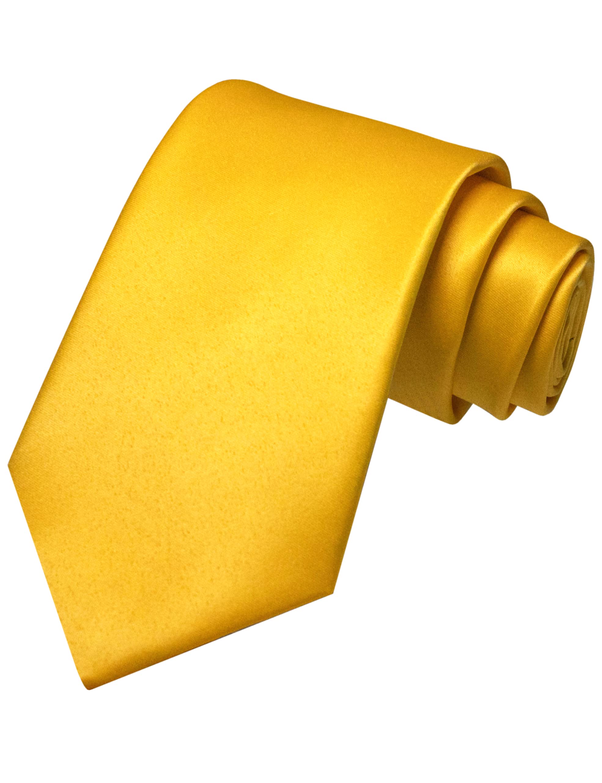 JEMYGINS Solid Color Tie Mens Necktie for Business and Wedding — view 37