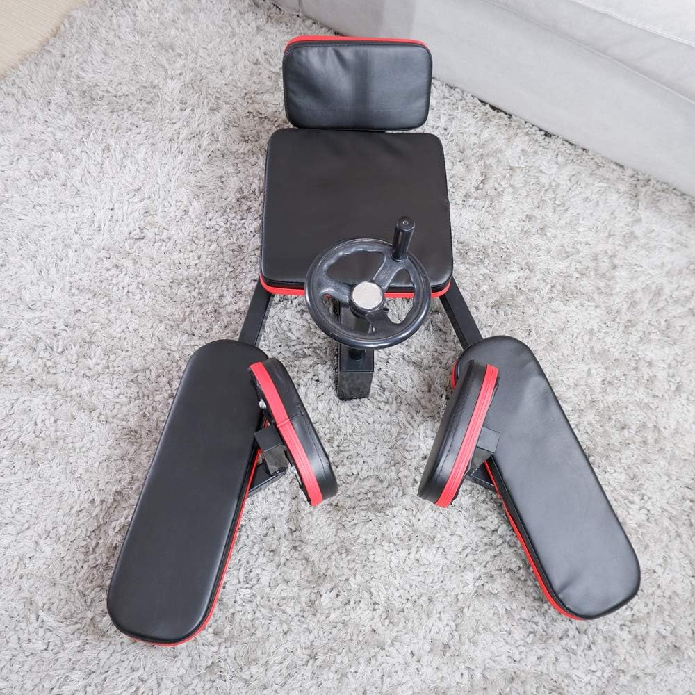 zvzvo Leg Stretcher Heavy 330lbs, Red Leg Stretcher, Improve Leg Flexibility, Leg Stretcher Training Machine, Muscle Lift Machine, Dance Leg Step Training, for Home &Gym, for Men/Women : Sports & Outdoors