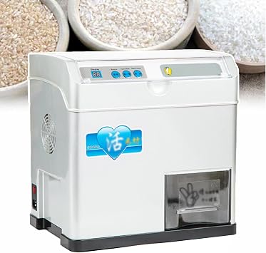 Automatic Rice Milling Hulling Machine, Electric Rice Milling Peeling Machine Wheat Cereals Peeling Sheller Huller, Rice Husker Sheller Grinder, For Light Brown Rice, Lightly Milled Rice