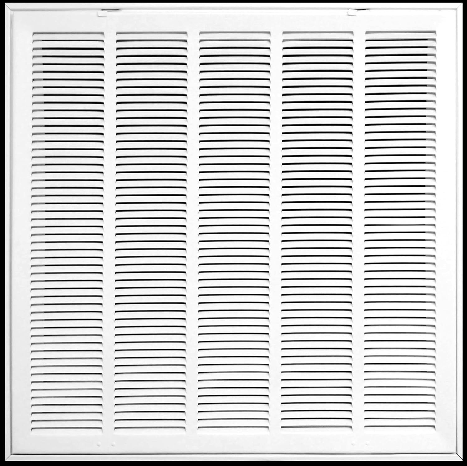 25" X 20 Steel Return Air Filter Grille for 1" Filter Fixed Hinged Ceiling