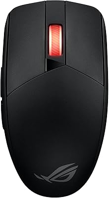 ASUS ROG Strix Impact III Mouse Gaming Wireless, Leggero 57 g, Sensore 36K DPI, 