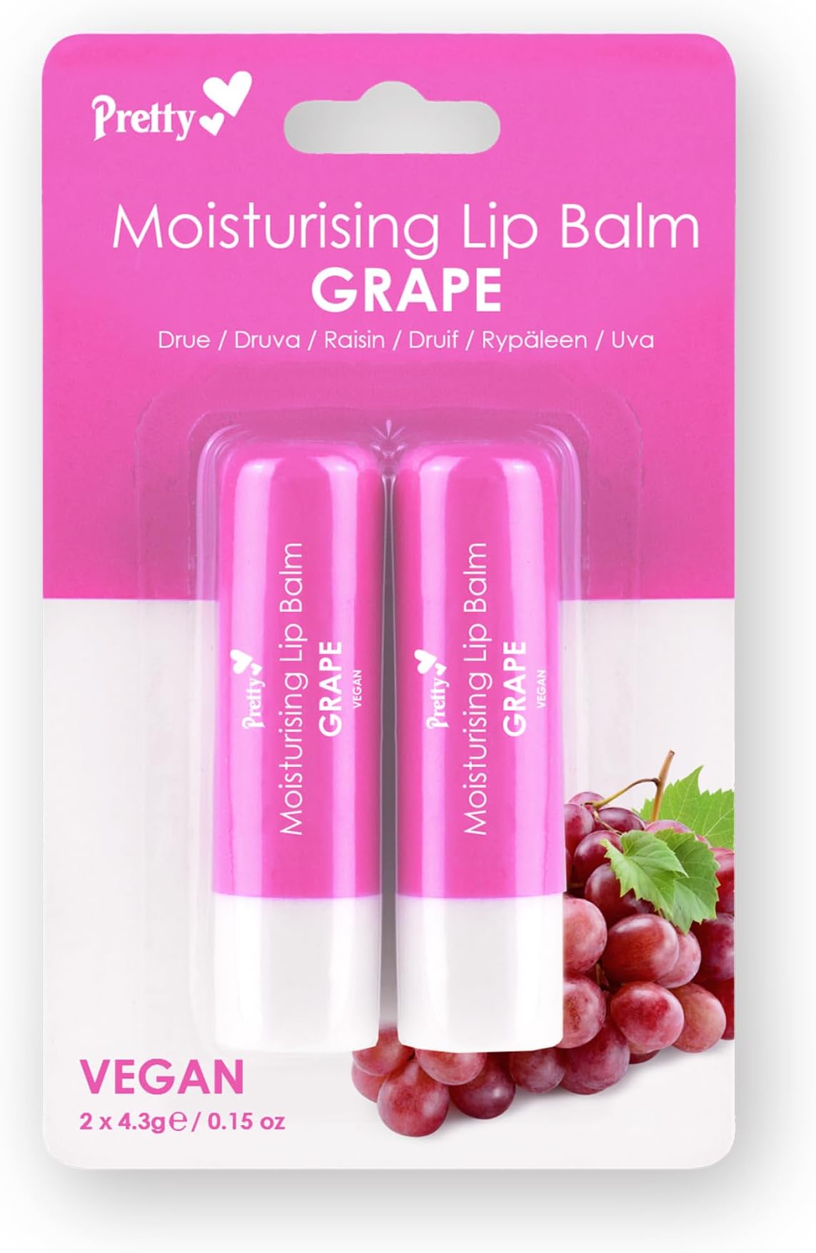 Moisturising Lip Balm - Grape