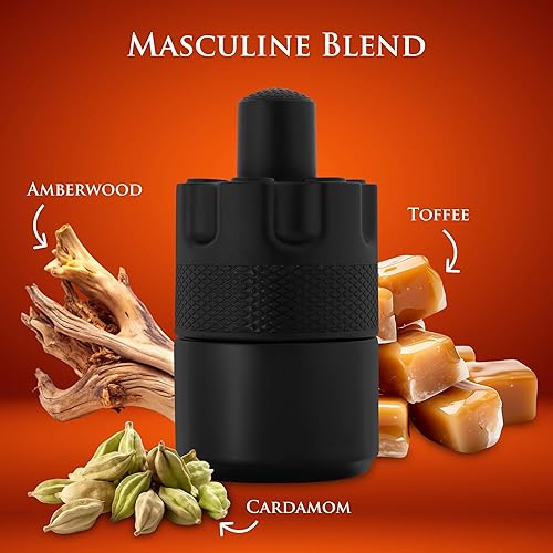 Miniatura 2 de URBAN COLLECTION Azura Noir Intense Eau De Parfum para hombres 3.4 fl oz – Cardamomo y notas terrosas – Base de vainilla bourbon – Larga duración