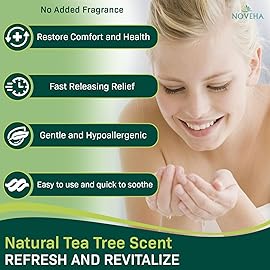 Demodex Eyelid Cleanser Foam | Extra Strength Tea Tree Oil Formula | Daily Face Wash For Eyelash, Demodex, MGD, Stye Eyes, Eye Irritations & Skin Dryness, 3.38 fl oz (100ml)