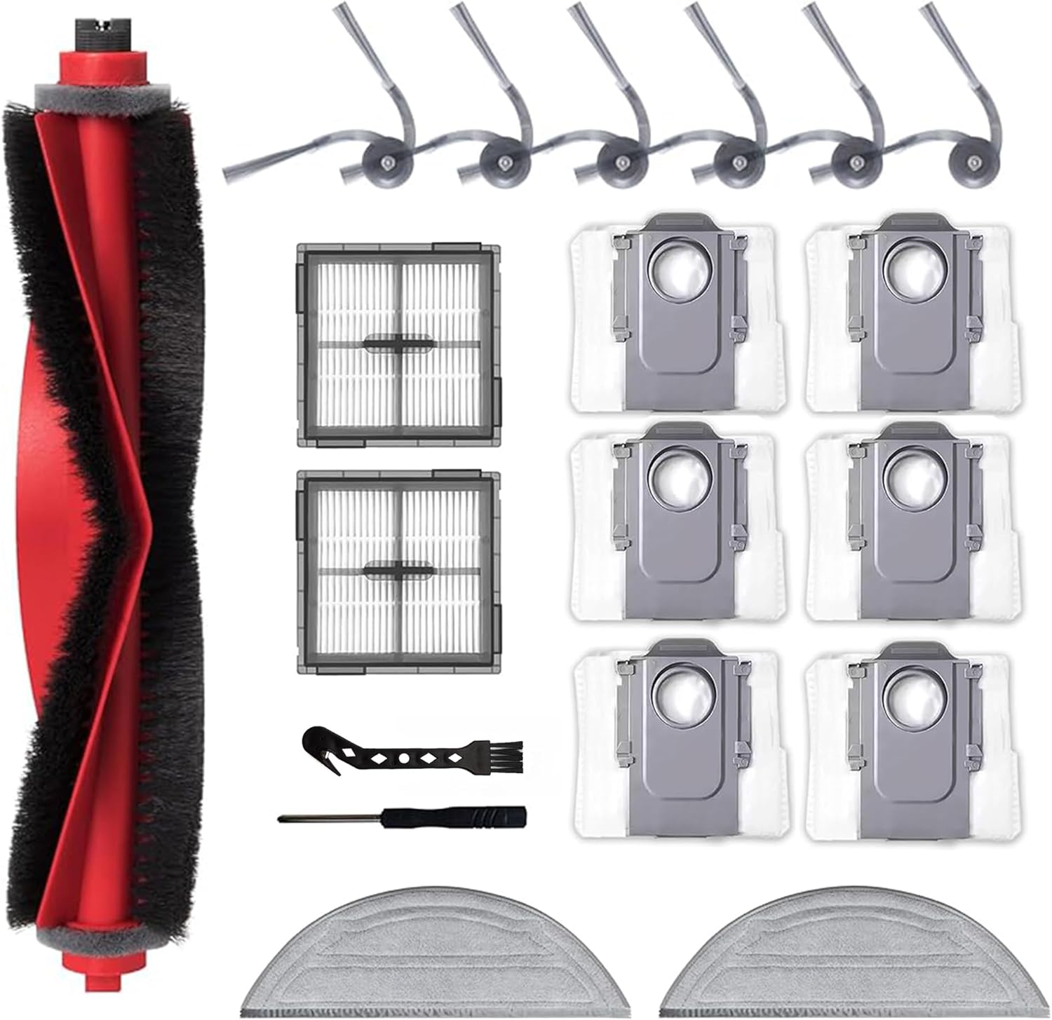 Replacement Accessories for Roborock Q10 S5/Q10 S5+/Q10 X5/Q10 X5+ Robot Vacuum Cleaner. (19, Q10S5)