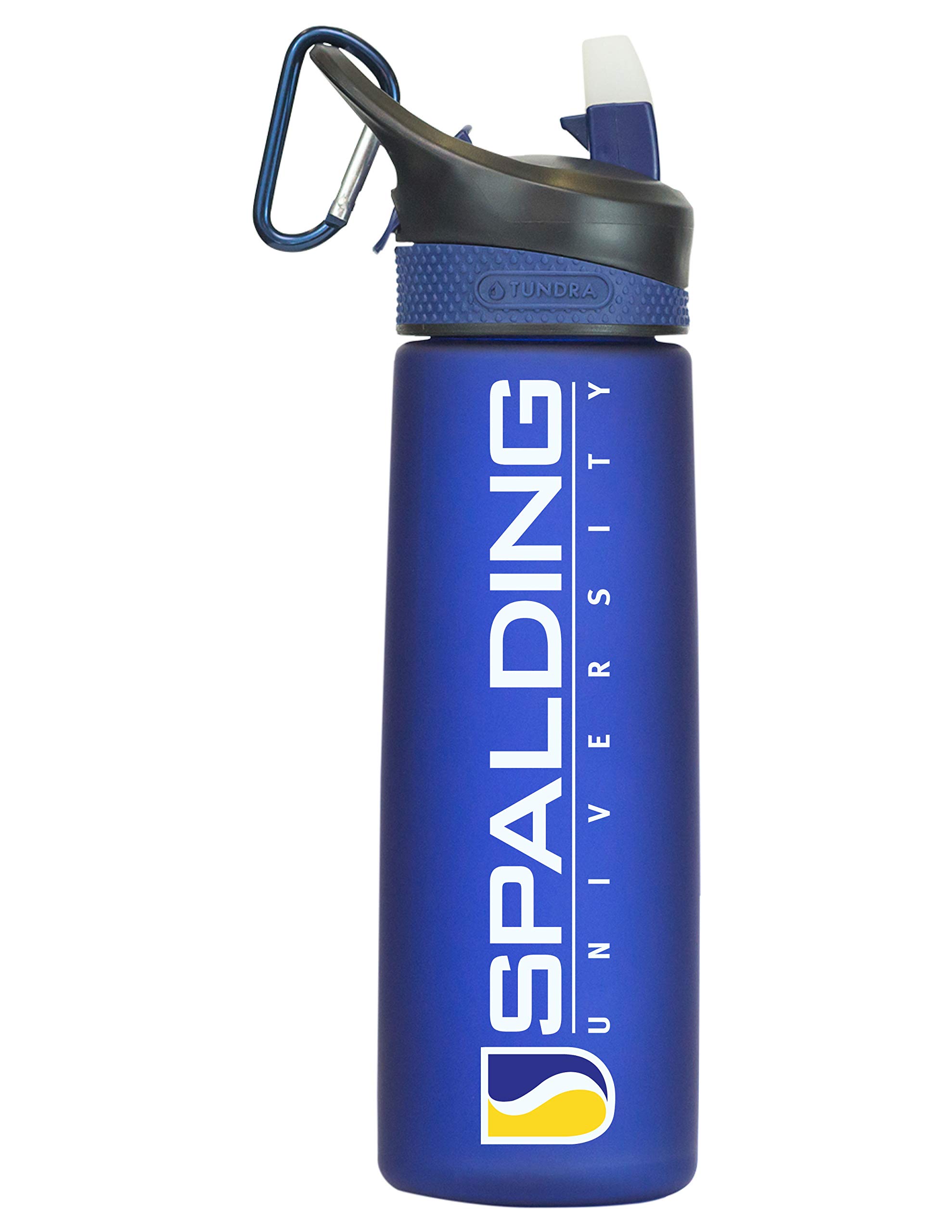 Spalding University Tritan Plastic Frosted Sport Bottle, Design-1 - Blue