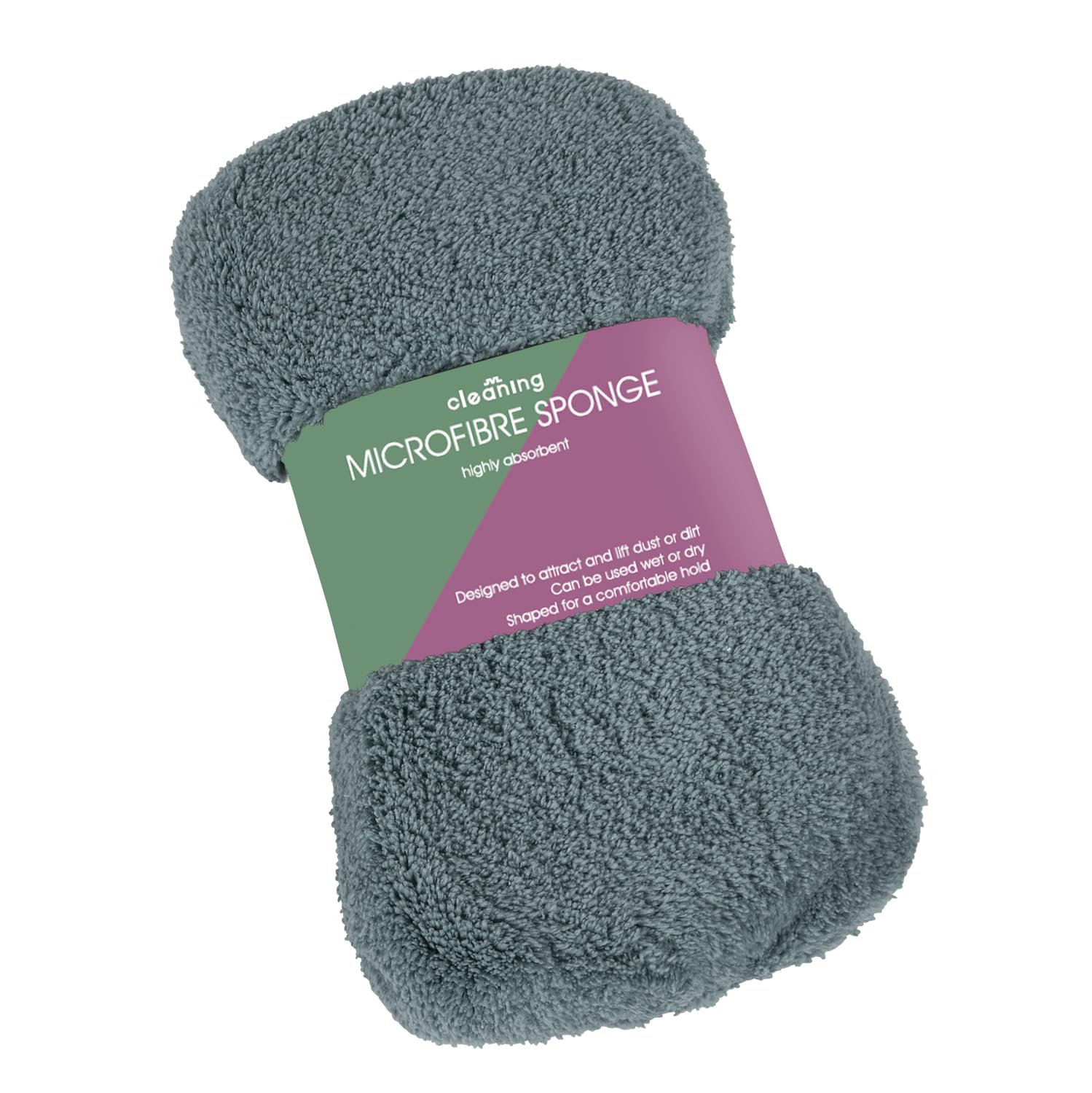 Jvl  Grey Microfibre Sponge in Size Size: H:23, Sports Direct
