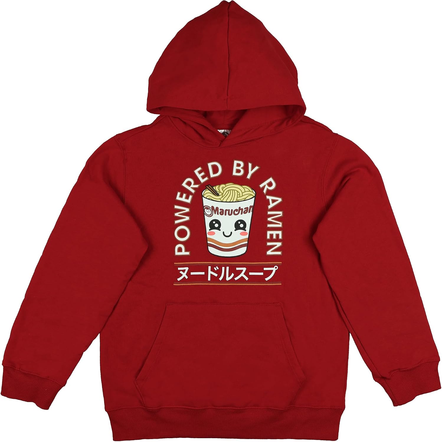 Mad Engine Maruchan Hoodie Boys' Powered by Ramen Kids Pullover Hooded Sweatshirt