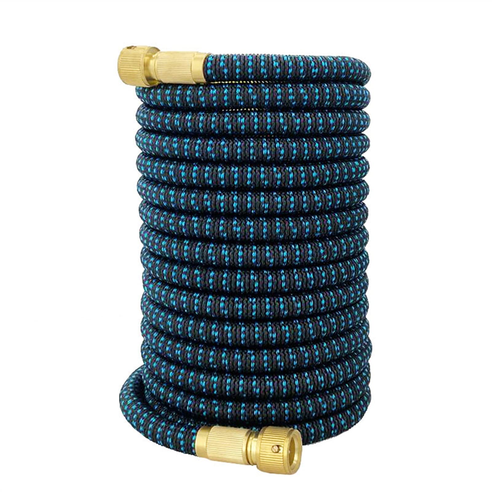 Yijian Conjunto de Manguera de jardín con inyector de Agua expandible, rociador de riego Flexible (Color : Green, Diameter : 1/2'')