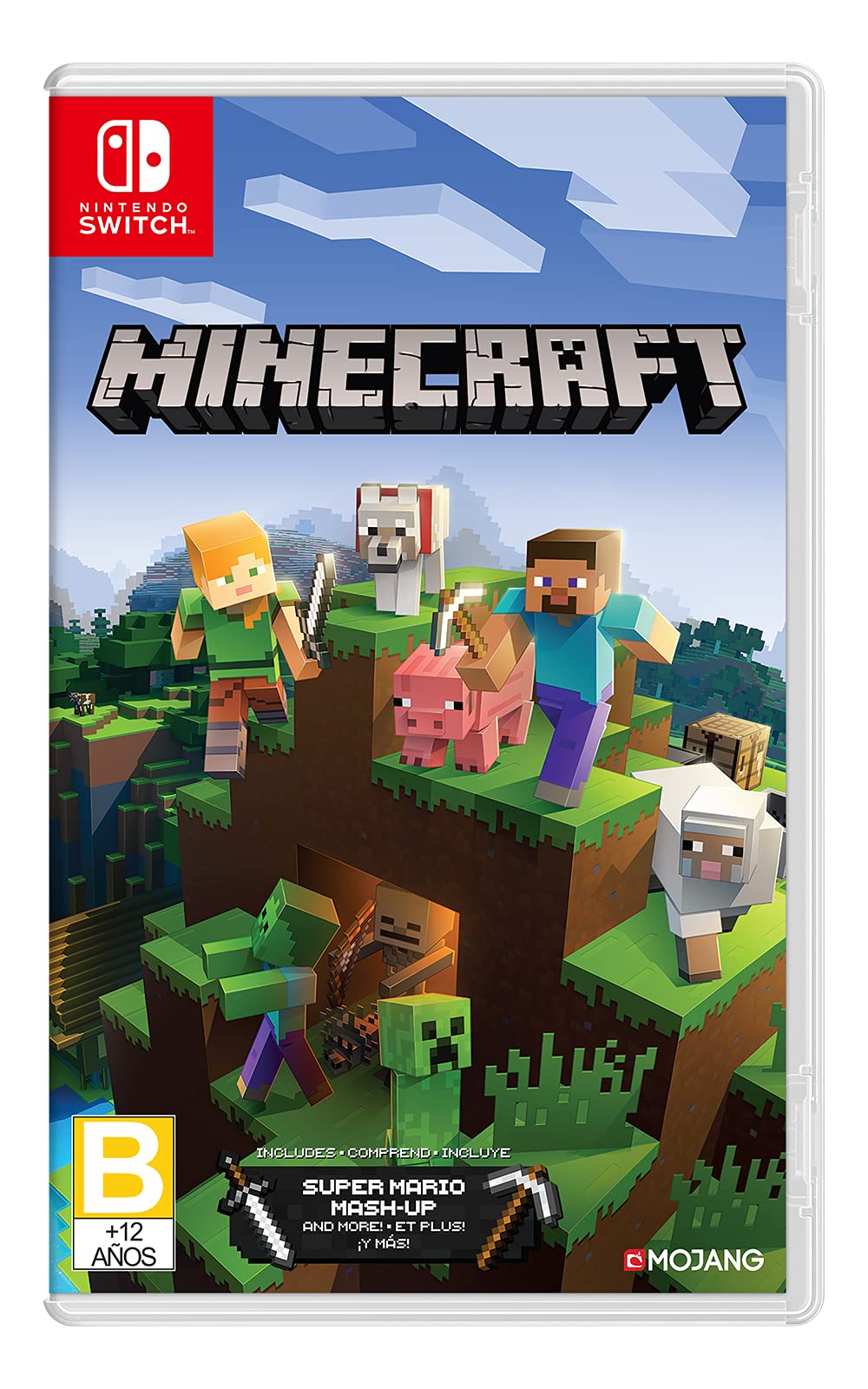Mario Kart 8 Deluxe Standard Edition Nintendo Switch + Minecraft