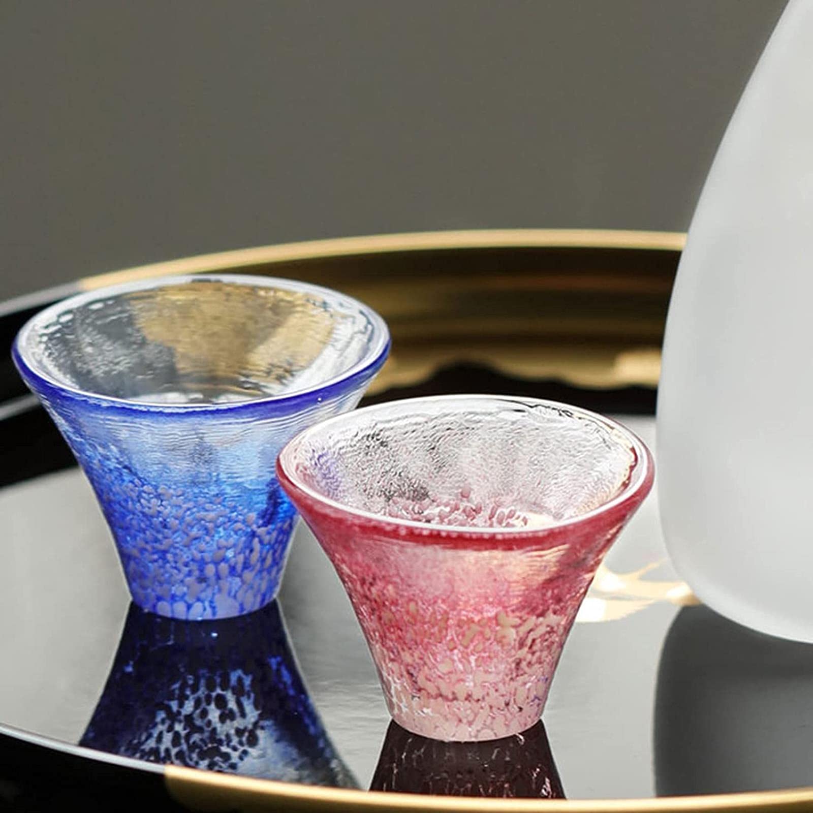 Juego De Sake Japonés Conciso, Olla para Sake, Taza De Sake De Vidrio Transparente, Ideal para Fiestas En Casa Y como Regalo.