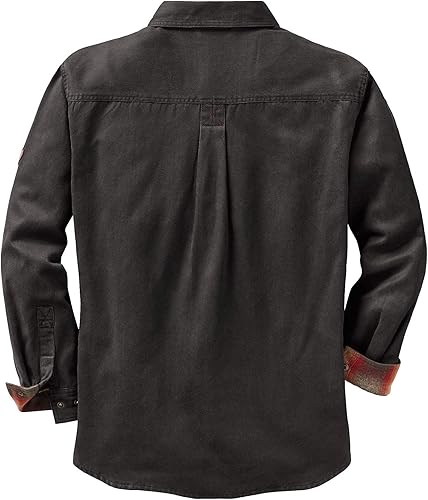 Miniatura 4 de Legendary Whitetails, Journeyman - Chaqueta tipo camisa con forro de franela para hombre, abrigo resistente al agua, ropa de otoño duradera