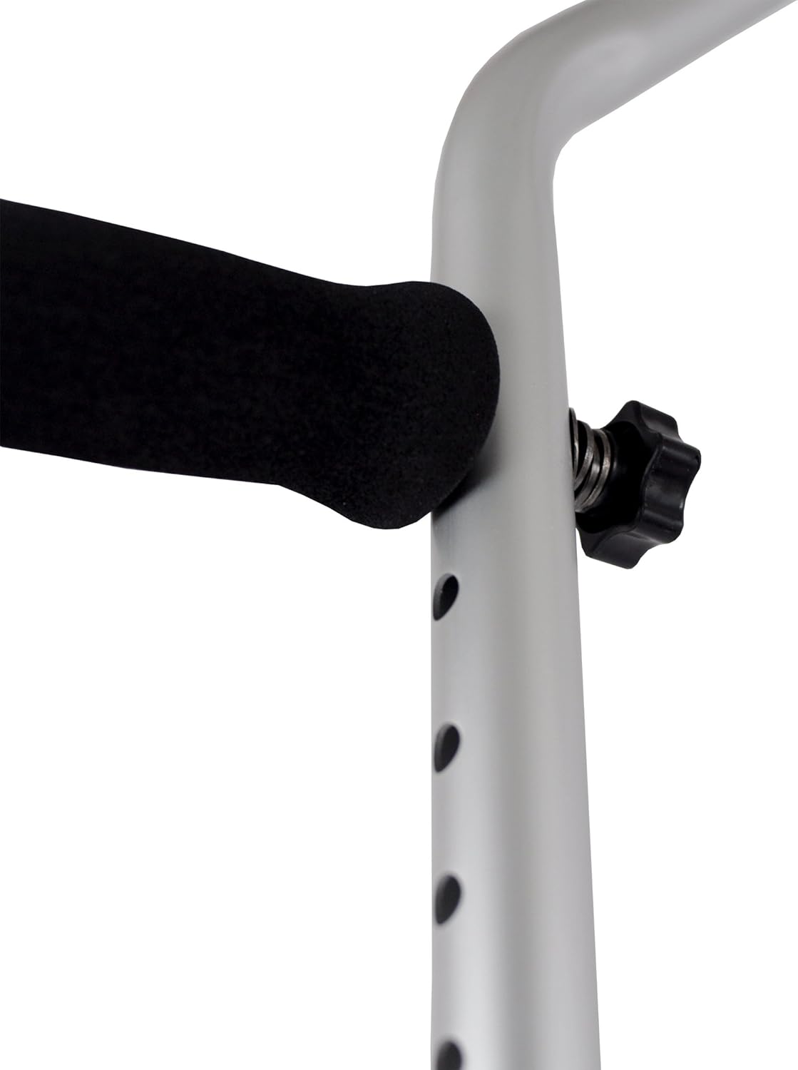The Life Crutch - Universal Crutch| Ergonomic Handles | Articulating Tips | Supports up to 300 lbs | for Adults and Children with Heights 4'6" - 6'7" : Health & Household