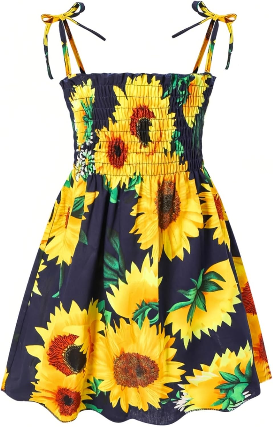 Girls Dresses, Toddler Dress, Little Toddler Girls' Flower Summer Strap Dresses,Backless Cute Floral Sundress for Kids