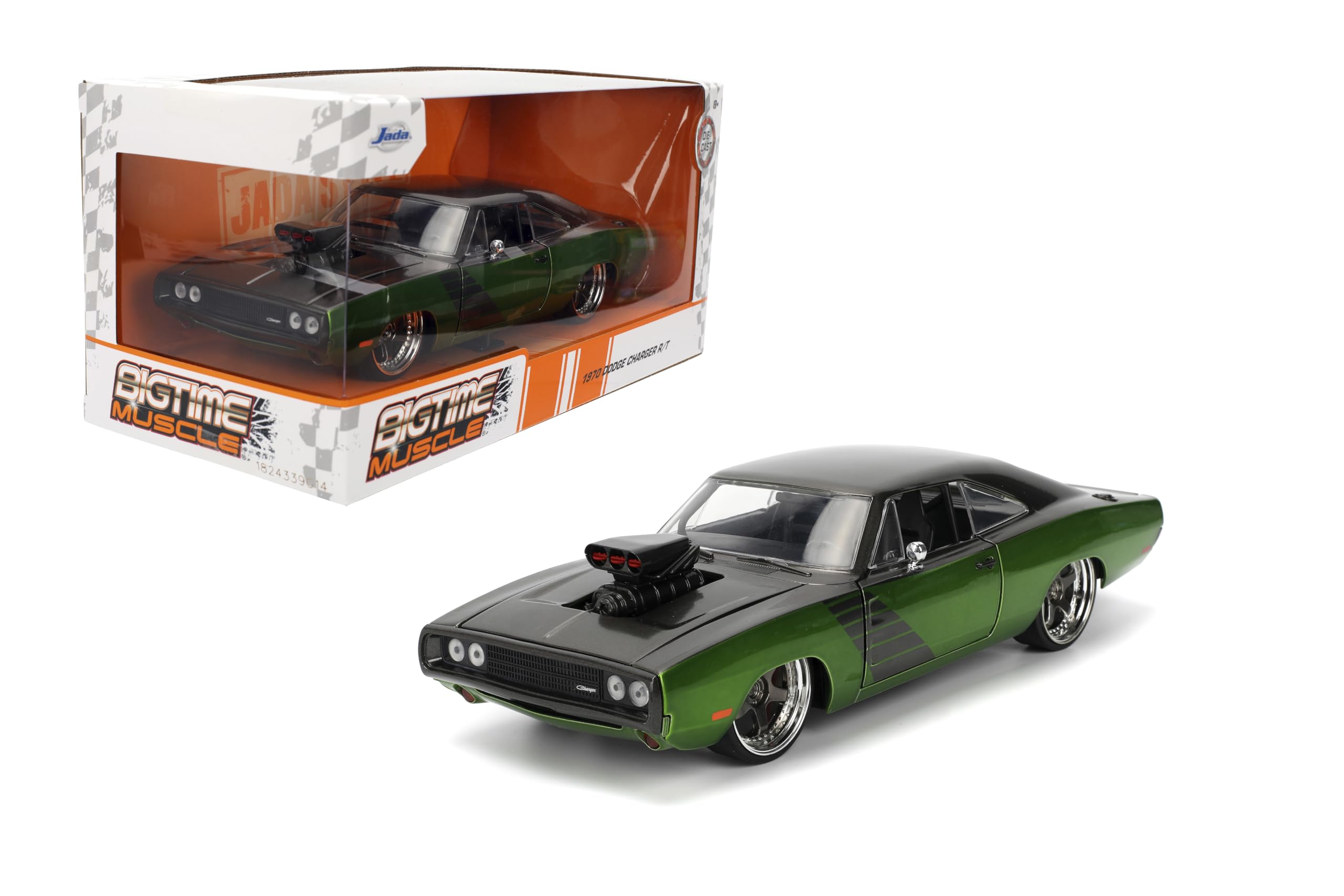 Jada TOYS BIGTIME MUSCLE （全10点） Amazon.com: Jada Toys Bigtime Muscle 1:24 1970 Dodge Charger RT