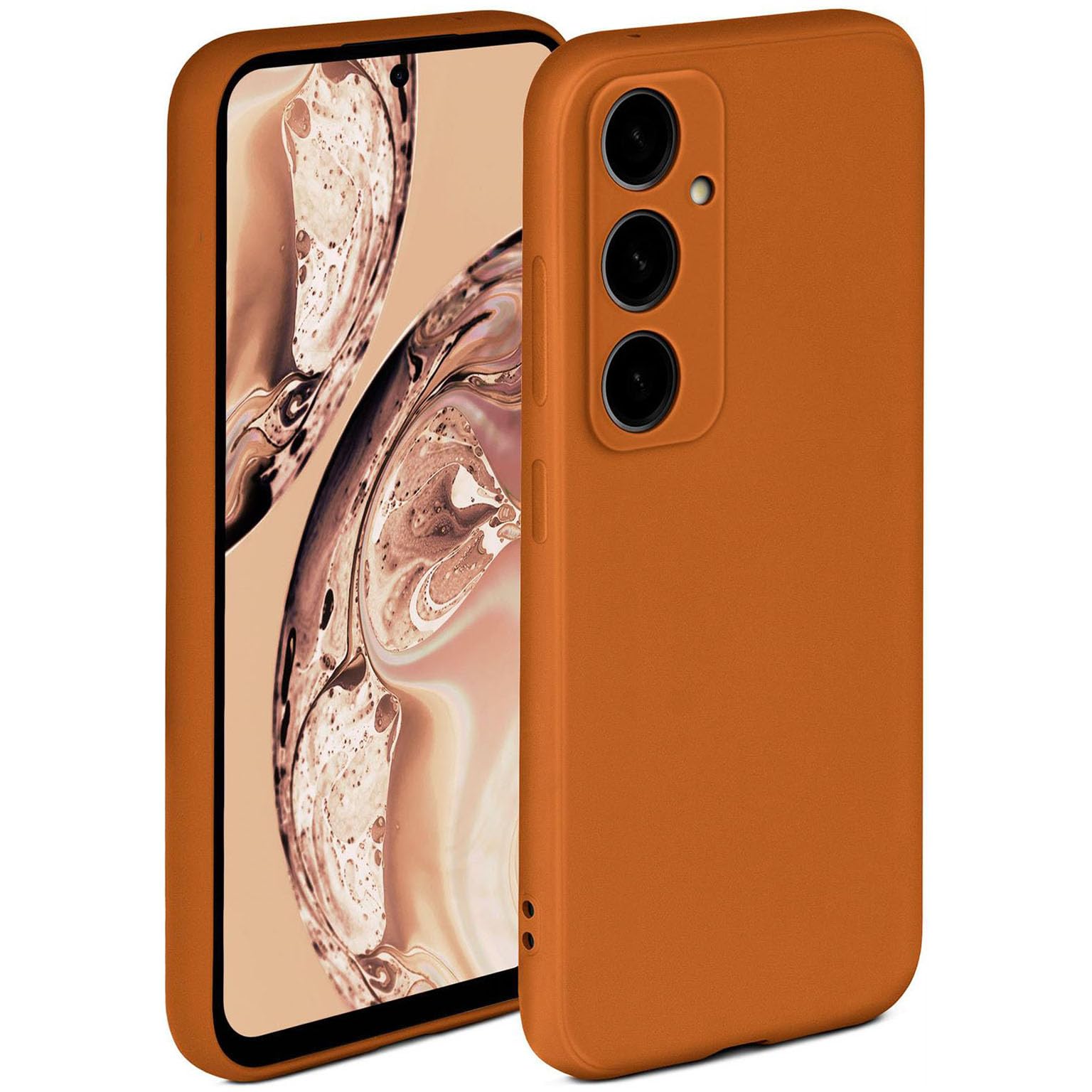 ONEFLOW Soft Case für Samsung Galaxy S23 FE Hülle – mit Kameraschutz, Display-Schutz und Zweilagen-Silikon