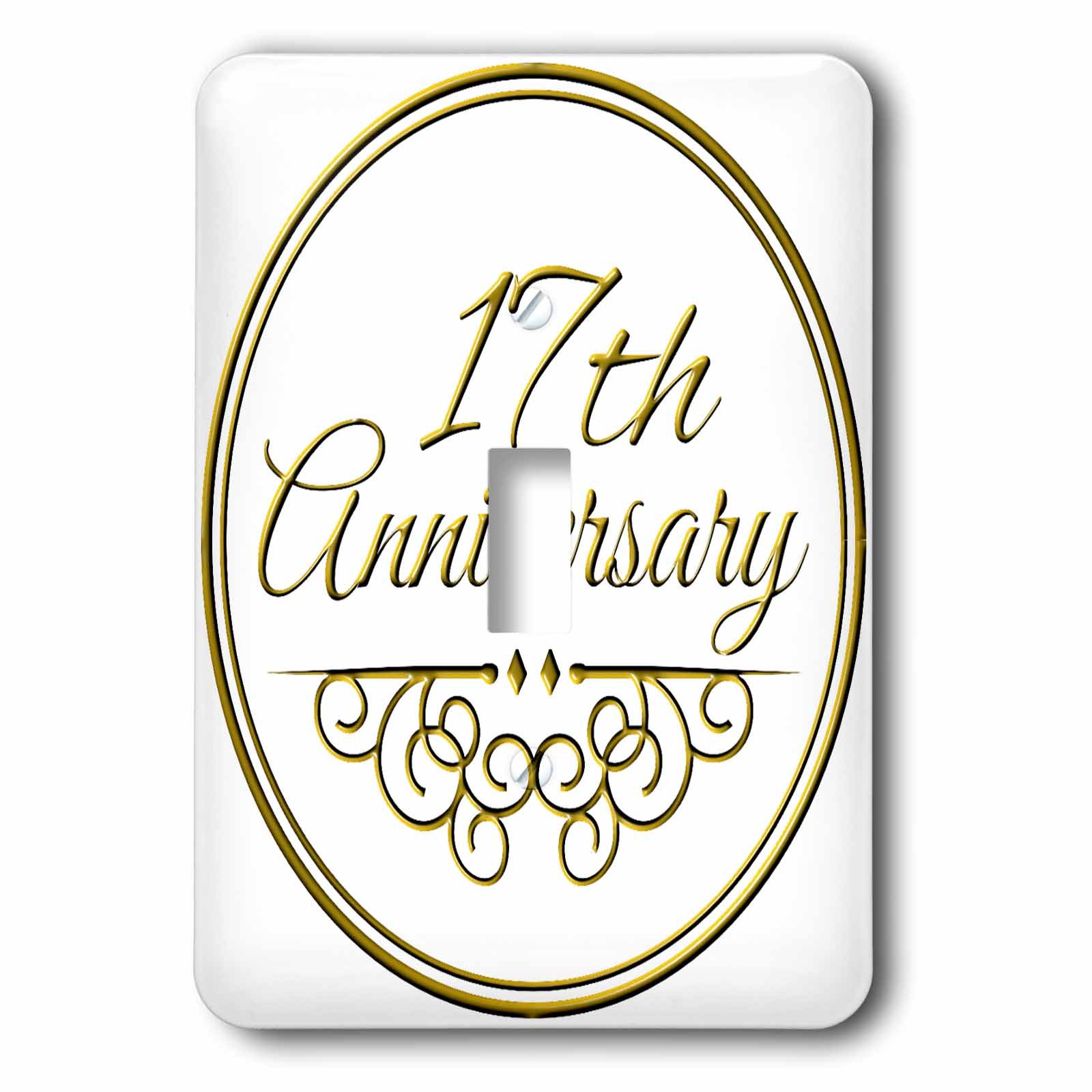 Inscription en or pour célébrer les anniversaires interrupteur luxe